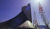 L'glise Notre-Dame des Neiges  l'Alpe d'Huez (Isre)